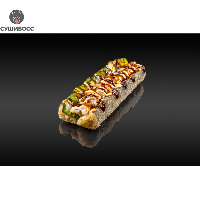 Mini fish-dog s krevetou